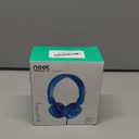 noot products Kids Headphones K11 Foldable Stereo Tangle-Free 5ft Long Cord 3.5mm Jack Plug in Wired On-Ear Headset for iPad/Amazon Kindle,Fire/Boy/Girl/School/Laptop/Tablet(Skyline Blue)
