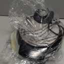 Amazon Basics Belgian Waffle Maker with 8-inch Round Ceramic Non-Stick Plate, Browning Control, Black