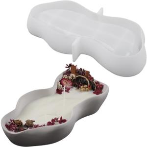 Irregular Storage Bowl Candle Vessel Silicone Mold Succulent Flower Pot Planter Concrete Mold Plaster Cement Clay Resin Mould