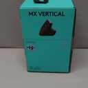 Logitech MX Vertical Wireless Mouse  Ergonomic Design Reduces Muscle Strain, Move Content Between 3 Windows and Apple Computers, Rechargeable, Graphite