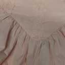 Womens Summer Floral Mini Dress Square Neck Tie Front Lace Spliced Ruched Backless Casual Party Graduation Short Dresses (X-Large, Pink)