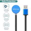 Kissmart MCC Special Charger for Olight Baldr S, Baldr Mini, PL-Mini 2 | Replacement USB Charging Cable for Tactical Flashlights (1m/3.3ft)