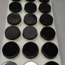 ACITHGL 36 Pcs 4oz Mini Mason Jar Candles Small Scented Candles Bulk Aromatherapy Ideal Souvenir Favors for Wedding Birthday Party (Freesia, Lavender, Jasmine, Black)