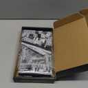 Womier Pudding Keycaps, PBT Shine Through Keycaps 165 Keys Set Custom Key caps Set OEM Profile, Universal Compatiability for 100%, 75%, 65%, 60% Keyboard-Black