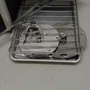 Alpine Cuisine Multi-Function Electric Roaster Oven for Turkey, Shawarma, Baking & Slow Cooking  Includes Bake Rack & Kebab Skewer Set, Precise Temperature Control