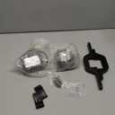 Hitch LED Lights,EBESTauto 4 Inch LED Work Light Pods with 2.5 Inch Towing Hitch Mount Brackets for Truck Trailer SUV Pickup Fit Dual Led Off-Road Driving Hitch Light bar