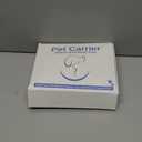 Dog Sling Swaddle Carrier for Small Dog, Cat Front Carriers for Small Pet up to 20lbs, Puppy Pouch with Adjustable Straps, Hands Free Pet Sling, Anti Anxiety Puppy Sling (Black)