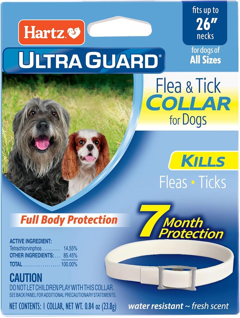Hartz UltraGuard Flea & Tick Collar for Dogs and Puppies