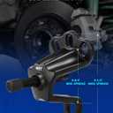 Orion Motor Tech Front Wheel Hub Puller Flange Type Tool for 3-3/4 to 4-1/2 Inch IDs, Universal Hub and Axle Puller with 5/8 inch x 18 Forcing Bolt, FWD Hub Installer and Remover Tool with Socket