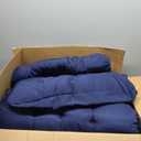 Navy Blue 64x 20 inch Seat Cushions with Wedges