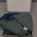 Looxii Baby Bath Towels 2 Pack Muslin Hooded Baby Towels for Newborn and Infants, 100% Cotton, Large 32x32Inch, Soft and Absorbent Blue+Green