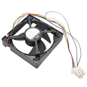 WR60X25858 Refrigerator Freezer Evaporator Fan Motor, Replacement for GE Refrigerator Models, Replaces WR60X10340 4931166 AP6891698 PS12727431 (Black)