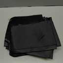 P Pothuiny 50 Pcs Black Satin Napkins 17 x 17 Inches, Square Smooth Wedding Dinner Napkins Silky Bulk Cloth Napkins Table Napkins for Banquet Party Restaurant Decor, Thanksgiving, Christmas
