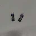 AUFU PD 240W 16PIN USB C Magnetic Adapter(2Pack)/USB C 90 Degree Adapter/Right Angle C Adapters/Magnetic C to C for 1Phone 17/16/15 Series, Ma-Book Pro/1Pad Series, Samsung Galaxy, Google Pixel