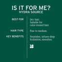 Biolage Hydra Source Conditioning Balm - Moisturizes, Detangles & Adds Softness, For Dry Hair, Infused with Fermented Aloe & Micro-Filtered Hyaluronic Acid, Vegan & Paraben-Free