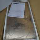 HCHQHS Adjustable 6 Tier Open Bookcase, Rustic Farmhouse Book Shelves, Industrial Wood and Black Metal Bookshelves, Mid Century Bookcase for Home Office Living Room Bedroom