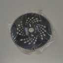 SHUZIYU, 8"-80T, 1" Arbor with Washer Adapter 7/ 8"-20mm-5/ 8, Brush Cutter Blade, Trimmer Weed Blade. Suitable for All Brand of Brush Cutter