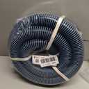15ft 1 1/2" Pool Hose for Above Ground Pools 15ft Long Pool Pump Replacement Filter Hoses 1.5" EVA Swimming Pool Filter Hose for Filters Pumps, Saltwater Systems and Sand Filters (Blue)