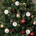 3 x Nutcracker Christmas Decorations, 6 Pcs Christmas Tree Ornaments, Funny Holiday Wood Ornaments Home Wall Decor, Nutcracker Merch Xmas Party Decor Supplies, White Elephant Gifts Stocking Stuffers