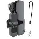 RCGEEK Protect Case Compatible with DJI Osmo Pocket 2 with Extra Spare TF Card Slot Portable Hard OSMO Pocket 2 Carrying Case Storage Box with Lanyard Plastic Holder Storage Protector Cover