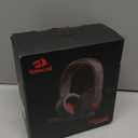 Redragon H211 Cronus White Wired Gaming Headset, Stereo Surround Sound, Noise-Canceling Microphone, Dynamic RGB Backlight, 40 mm Drivers, Over-Ear Headphones Works for PC/PS5/XBOX/NS (Grande)