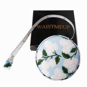 Tape Measure Measuring Tape for Body Tailor Cloth Fabric Sewing Knitting Craft Weight Loss Measurements Retractable 60-inch 1.5 Meter Push Button Dual Sided Tape Measure (Blue)