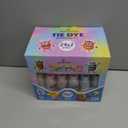 24 Colors Tie Dye Kit, Tie Dye Set for Kids, Pre-Filled Bottles, Non Toxic Permanent Fabric Dye Art Set, Easy DIY Fabric Art - Create Fun (24 Colors)