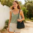 Medium Hobo Bags for Women, Casual Tote Bag Nylon Weekender Shoulder Travel Purse