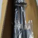 AIZESI 41-144 Inch Heavy Duty Black Tension Curtain Rod - No Drilling, Adjustable, Rust-Resistant for Outdoor, Living Room, Window, Bathroom