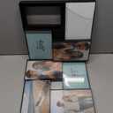 4x6 Collage Picture Frames, Multi Opening Photo Frame for 4Pcs 4x6 Photos with Real Glass, Hanging Display, Lightweight Frame for Wall Decor, Black, 2 Pack