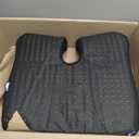 Kensington Seat Cushion for Office, Desk Chair Cushion, Car Seat Cushion, Pain Relief Memory Foam Seat Rest, Computer Chair Pad, Ergonomic Office Chair Cushion, Chair Pillow, Black K55805WW 410x470x72
