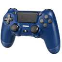 BJXOZ Wireless Controller for PS4 Controller, Gamepad with Dual Vibration, Six-axis Gyroscope Sensor, Touchpad, Built-in Speaker & Headphone Jack, Compatible with PS4/Slim/Pro/PC