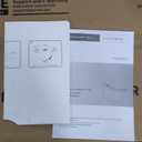 Casta Diva Smart Toilet with Bidet Built in, Bidet Toilet with Wider Heated Seat, Warm Water & Dryer, Foot Sensor Auto Flushing, Night Light, Remote Control 1.28GPF(CD-K020)