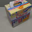 INABA Churu Cat Treats, Lickable, Squeezable Creamy Pure with Vitamin E, 0.5 Ounces per Tube, 120 Tubes Total, Tuna Variety