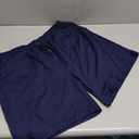Hanes Men's Jersey Pocket Short (Medium, Navy)