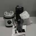 Juicer Machines, Cold Press Juicer with Wide Feed Chute, Slow Masticating Juicers for Whole Vegetables & Fruits, High Juice Yield, Easy to Clean, Large Auger, Light Silver