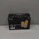 ANGELLOONG Flameless Pillar Candles with Remote, Real Wax LED Candles with Timer, Set of 3 Battery Operated Electric Candle Flickering for Party Home Living Room Decor (Ivory White(Concave top))