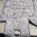 Baby High Chair Cover, Machine Washable High Chair Cushion Pad, Waterproof & Soft, Fits 3-5 Point Harness Chairs, High Chair Replacement Cover for Home & Restaurant Use Grey