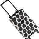 Shopping Bag with Wheels, Shopping Trolley with Cooling Compartment, Foldable Shopping Trolley, Grocery Trolley, Easy to Store, Space-saving, Reusable, for Home and Supermarket