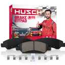 HUSCH D1421 Front Ceramic Brake Pads Kit Fit For Buick Allure 2010, For Cascada 2016-2019, For LaCrosse 2010-2016, For Regal 2011-2017, For Cadillac ELR 2014-2016, For Chevrolet Equinox 2010-2017