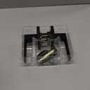 Kwikset Singapore Interior Privacy Door Handle with Lock, Door Lever For Bathroom and Bedroom, Matte Black Reversible Keyless Turn Lock, with Microban Protection (Pack of 1)