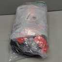 Car Seat Travel Bag Backpack for Air Travel - Karfast Universal Infant Carseat Gate Check Bag Cover for Airplane, Foldable with Pouch, Black