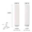 3 x 28-Pairs(56 Strips) Large Picture Hanging Strips Heavy Duty, Picture Hanging Kit, Hang Pictures on Wall Without Nails, No Hole Picture Hangers, Removable Adhesive Strips for Frame Hanging