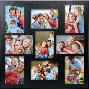 9 Openings 5x7 Collage Picture Frame Wall Decor Multi Large Frame