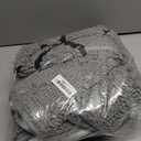 Smiry Dog Door Mat for Muddy Paws, Absorbent Dirt Trapper Non Slip Quick Dry Washable Chenille Mat for Mud Dogs, Entry Rug for Indoor and Outdoor (48x30 Inches, Grey and Black)