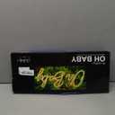 Kavaas Neon Sign - Oh Baby Light Up Sign for Backdrop, Baby Shower, Gender Reveal, Birthday Party Decorations (16.4" x 6.9", Warm White)