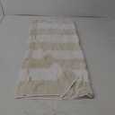 Cotton Oversized Beach Towel - Large 70 x 35 Inch Pool Towel, Chiffon Striped Quick Dry Swimming Cabana Towel