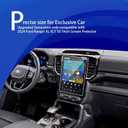 2024 2025 Ford Ranger Screen Protector for Ford Ranger XL/XLT 10.1Inch 2024 Ranger Accessories TouchScreen Clear Display Protector Film infotainment screen protector Tempered Glass Ranger 10.1''