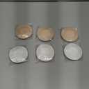 54PCS Castor Oil Patches, Castor Oil Pack Wrap Organic Cotton, Suitable for The Navel Disposable Self Patch, Bottom & Sides are Leak-Proof, Breathable & Portable, No Wash - Khaki