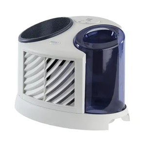 AIRCARE Evaporative Humidifier, 120 V, 4-Speed, 1000 sq-ft Coverage Area, 2 gal Tank, Digital Control Blue/White